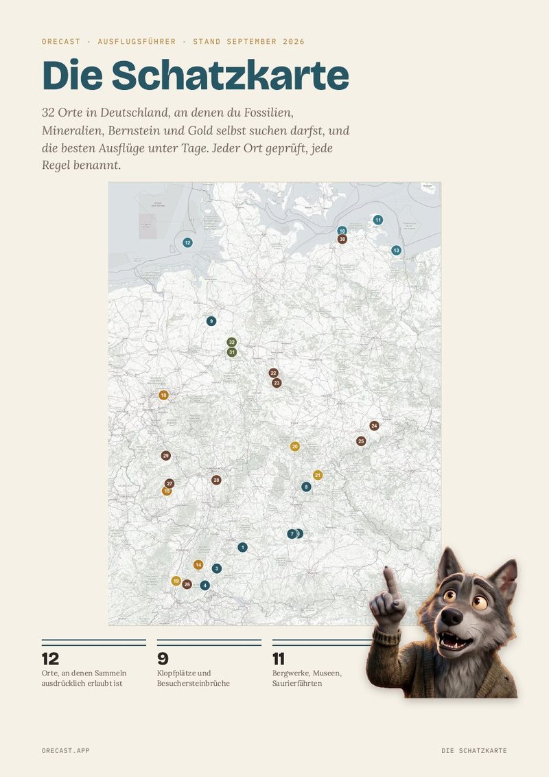 Cover of the Treasure Map Germany